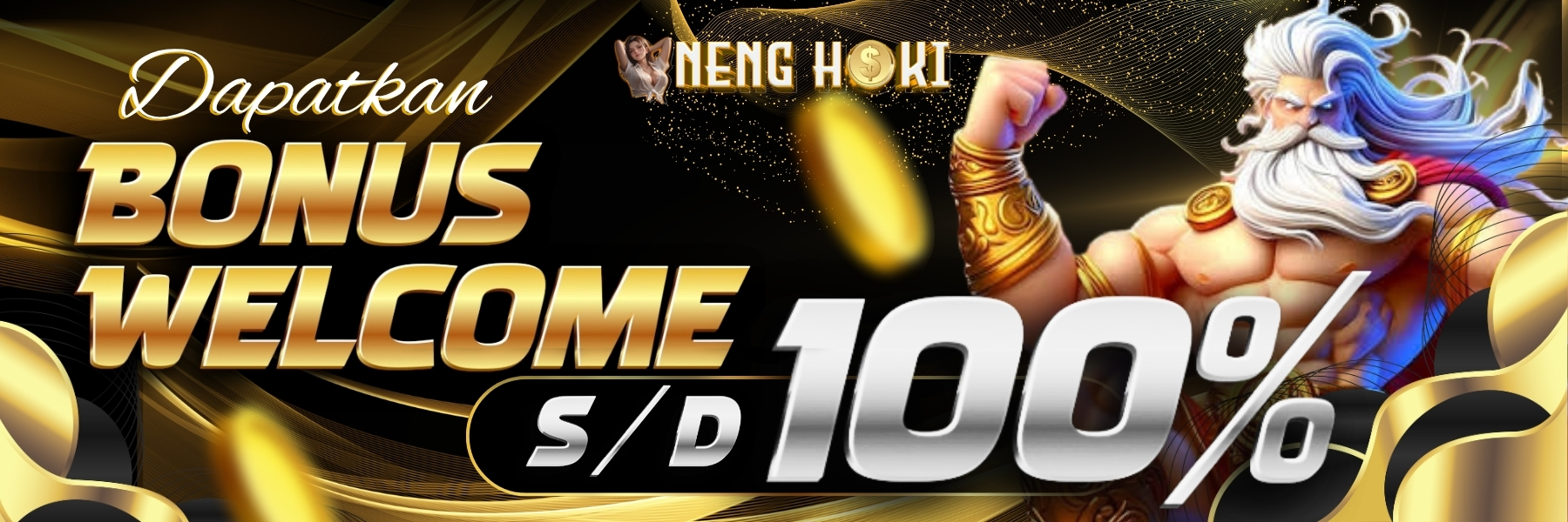 BONUS WELCOME S/D 100%